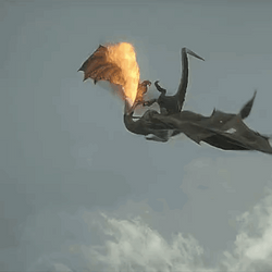 Rhaenys' Dragon Queen Meleys Fierce Battle GIF