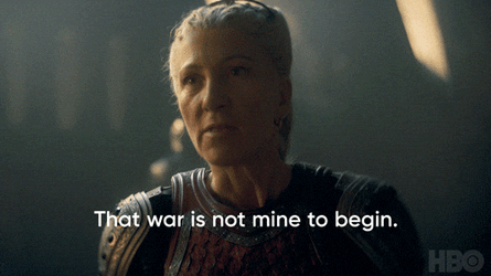 Rhaenys Targaryen House Of Dragon Series GIF
