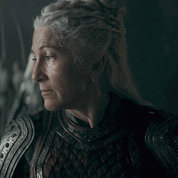 Rhaenys Targaryen Piercing Eyes House Of Dragon GIF