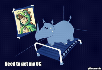 Rhino On Treadmill Need To Get My OG GIF