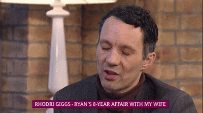 Rhodri Giggs Ryan 'S 8 Year Affair With My Wife Is Shown GIF