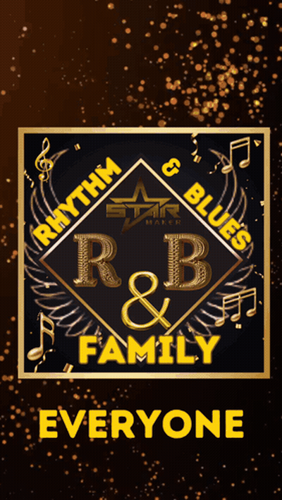 Rhythm & Blues R & B Family Poster GIF