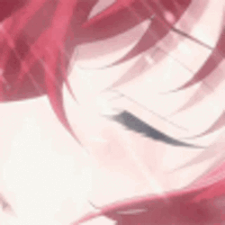 Rias Gremory Shower Bathing Eyes  GIF