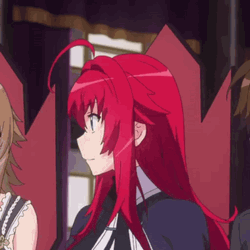 Rias Looking Side By Side GIF