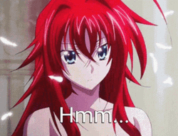 Rias Under Falling White Feathers GIF
