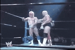 Ric Flair Collapsing