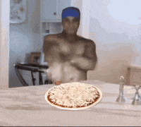 Ricardo Making Delicious Pizza