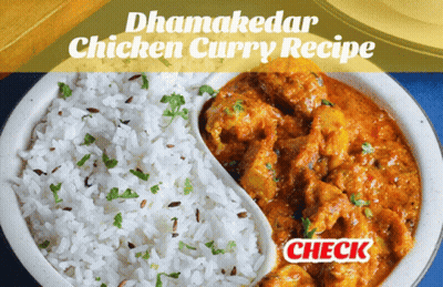 Rice And Chicken Curry Bowl Check GIF