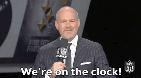 Rich Eisen Auto Draft We're On Clock GIF