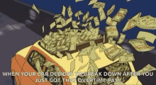 Rich Guy Throwing Loads Of Money GIF