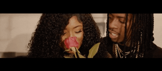 Rich Homie Gives A Flower Quan GIF
