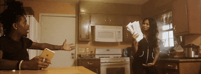 Rich Homie Quan Got Throw With Paper GIF