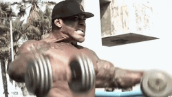 Rich Piana Outdoor Lateral Raises GIF