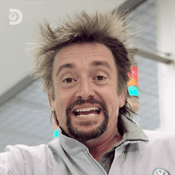 Richard Hammond Crazy Hair Don't Care GIF