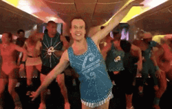 Richard Simmons Aerobic Exercise GIF