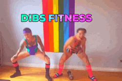 Richard Simmons Dibs Fitness GIF