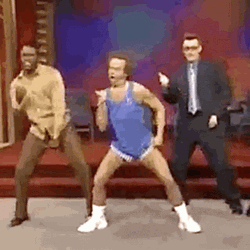 Richard Simmons Exercise GIF