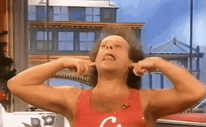 Richard Simmons Neener Neener GIF