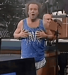 Richard Simmons Shock Reaction GIF