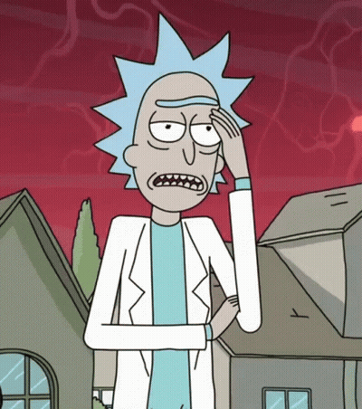 Rick And Morty Character Scratching Head GIF