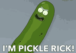 Rick And Morty I'm Pickle Rick
