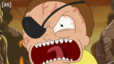 Rick And Morty In A Room GIF