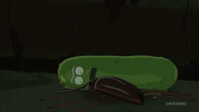 Rick And Morty Laying On Ground Adult Swim GIF