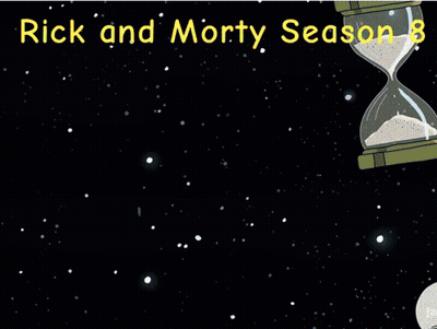 Rick And Morty Season 8 Poster With Planets GIF