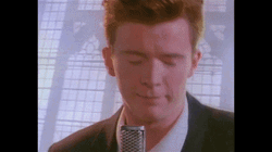 Rick Astley Fun Dancing Singing GIF