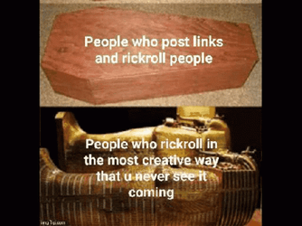 Rick Astley Roll Meme Wear Thug Life Shades GIF