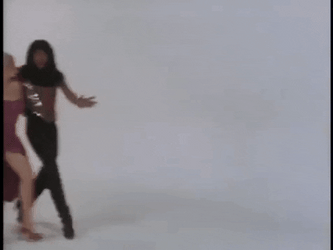 Rick James Dancing With His Partner GIF