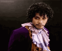 Rick James Holding Pancake GIF