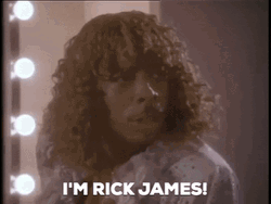 Rick James Is Angry Shouting GIF