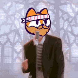 Rick Roll Meme Famous Fox Federation GIF