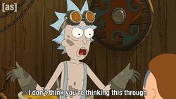 Rick Sanchez Dirty Face And Body GIF