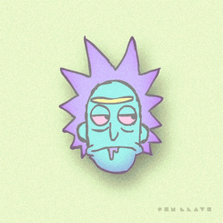 Rick Sanchez Geometry Art GIF