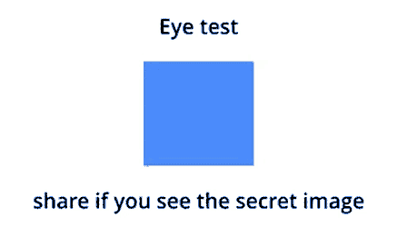 Rickroll Eyetest GIF