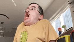 Ricky Berwick Afraid Of Bee Sting GIF