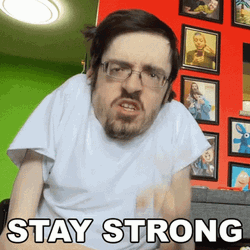 Ricky Berwick Stay Strong  GIF