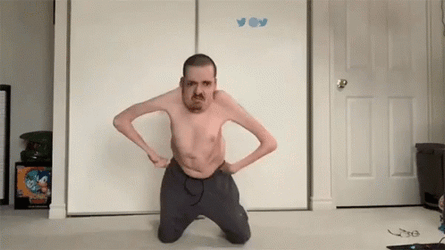 Ricky Berwick Walking GIF