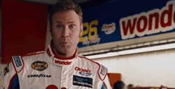 Ricky Bobby Run With Pax Talladega Night GIF