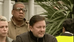 Ricky Gervais Jay-Z GIF