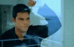 Ricky Martin Binoculars Te Extrano GIF