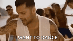 Ricky Martin I Want To Dance GIF
