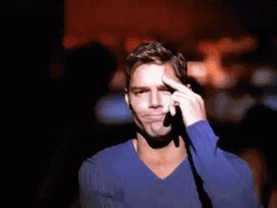 Ricky Martin Salute GIF