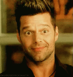 Ricky Martin Smiling GIF