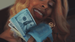 Rico Nasty Dirty Dollar Bill Talks GIF
