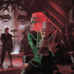 Riddler Holding A Trophy GIF