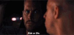 Ride Or Die Paul Walker GIF