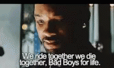 Ride Or Die Will Smith GIF